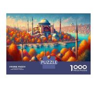 Puzzle Da 1000 Pezzi Per Adolescenti Puzzle Istanbul Turkey Travel Guide Puzzle Gioco Pratico Corsa Di Velocità Manuale Offerta Come Regalo Per Tutta La Famiglia 70x50cm/1000pcs