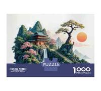 Puzzle Da 1000 Pezzi Per Adolescenti Puzzle Japanese Zen Garden Decor Puzzle Gioco Pratico Corsa Di Velocità Manuale Offerta Come Regalo Per Tutta La Famiglia 70x50cm/1000pcs