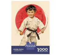 Puzzle Da 1000 Pezzi Per Adolescenti Puzzle Karate Boy Puzzle Per Adulti Giochi Rilassanti Ma Divertenti E Umoristici È Ideale Come Regalo 38x26cm/1000pcs