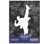 Puzzle Da 1000 Pezzi Per Adolescenti Puzzle Karate Silhouette Puzzle Per Adulti Gioco Pratico Ma Divertente E Umoristico Aiuta Ad Allenare Il Cervello 38x26cm/1000pcs