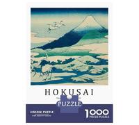 Puzzle Da 1000 Pezzi Per Adolescenti Puzzle Katsushika Hokusai 葛飾 北斎 Views of Mount Fuji Puzzle Per Adulti Giochi Rilassanti Che Migliorano La Memoria Regali Di Compleanno E Unici 38x26cm/1000pcs
