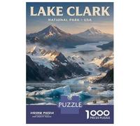Puzzle Da 1000 Pezzi Per Adolescenti Puzzle Lake Clark National Park Puzzle Per Adulti Gioco Pratico Ma Divertente E Umoristico Aiuta Ad Allenare Il Cervello 52x38cm/1000pcs