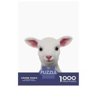 Puzzle Da 1000 Pezzi Per Adolescenti Puzzle Lamb Baby Animal Puzzle Per Adulti Gioco Pratico Ma Divertente E Umoristico Aiuta Ad Allenare Il Cervello 52x38cm/1000pcs