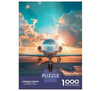 Puzzle Da 1000 Pezzi Per Adolescenti Puzzle Luxurious Private Jet Puzzle Giochi Per Famiglie Corsa Di Velocità Manuale Regali Di Compleanno E Unici 70x50cm/1000pcs