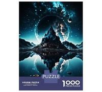 Puzzle Da 1000 Pezzi Per Adolescenti Puzzle Magical Temple with Starry Puzzle Per Adulti Gioco Pratico Migliora La Memoria Riduce Lo Stress Regali 38x26cm/1000pcs