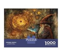 Puzzle Da 1000 Pezzi Per Adolescenti Puzzle Magical Wizard's Spellbook Puzzle Gioco Pratico Corsa Di Velocità Manuale Offerta Come Regalo Per Tutta La Famiglia 52x38cm/1000pcs