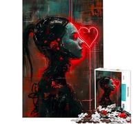 Puzzle da 1000 pezzi per adolescenti puzzle "Mi manchi" per adulti giocattoli antistress divertenti e spiritosi regali per ridurre lo stress (dimensioni 50x75cm)