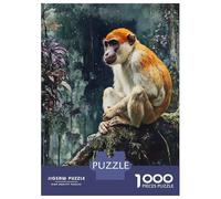 Puzzle Da 1000 Pezzi Per Adolescenti Puzzle Monkey in The Jungle Puzzle Per Adulti Giochi Rilassanti Che Migliorano La Memoria Regali Di Compleanno E Unici 38x26cm/1000pcs
