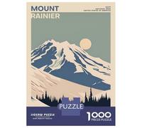 Puzzle Da 1000 Pezzi Per Adolescenti Puzzle Mount Rainier National Par Puzzle Fai Da Te Giocattoli Decorazione Per La Casa Regali Unici Per Compleanno 70x50cm/1000pcs