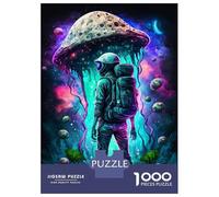 Puzzle Da 1000 Pezzi Per Adolescenti Puzzle Mushroom Space Explorer Puzzle Per Adulti Giochi Rilassanti Taglio Di Precisione Difficile E Impegnativo 38x26cm/1000pcs