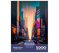 Puzzle Da 1000 Pezzi Per Adolescenti Puzzle New York Times Square Puzzle Per Adulti Gioco Pratico Ma Divertente E Umoristico Interazione Genitore-figlio 38x26cm/1000pcs