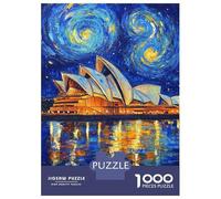 Puzzle Da 1000 Pezzi Per Adolescenti Puzzle Opera House at Night Puzzle Gioco Pratico Corsa Di Velocità Manuale Offerta Come Regalo Per Tutta La Famiglia 70x50cm/1000pcs