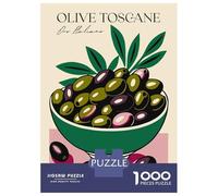 Puzzle Da 1000 Pezzi Per Adolescenti Puzzle Oro Italiano Olive Toscane Puzzle Giocattoli Antistress Decorazione Da Parete Per Compleanno, Natale 70x50cm/1000pcs