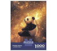 Puzzle Da 1000 Pezzi Per Adolescenti Puzzle Panda in Stardust Puzzle Per Adulti Gioco Pratico Migliora La Memoria Difficile E Stimolante 70x50cm/1000pcs