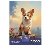 Puzzle Da 1000 Pezzi Per Adolescenti Puzzle Pembroke Welsh Corgi Puzzle Per Adulti Gioco Pratico Migliora La Memoria Riduce Lo Stress Regali 70x50cm/1000pcs