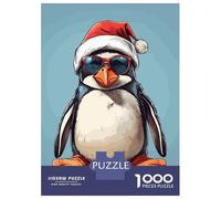 Puzzle Da 1000 Pezzi Per Adolescenti Puzzle Penguin Christmas Puzzle Per Adulti Giochi Rilassanti Ma Divertenti E Umoristici È Ideale Come Regalo 38x26cm/1000pcs