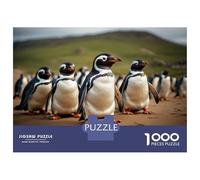 Puzzle Da 1000 Pezzi Per Adolescenti Puzzle Penguin Colony on Sandy Beach Puzzle Giochi Per Famiglie Corsa Di Velocità Manuale Regali Di Compleanno E Unici 70x50cm/1000pcs