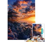 Puzzle da 1000 pezzi per adolescenti puzzle per la pace interiore per adulti gioco divertente che migliora la memoria e aiuta ad allenare il cervello (dimensioni 38x26cm)