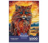 Puzzle Da 1000 Pezzi Per Adolescenti Puzzle Persian Cat 2 Puzzle Per Adulti Gioco Pratico Migliora La Memoria Difficile E Stimolante 38x26cm/1000pcs
