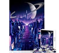 Puzzle da 1000 pezzi per adolescenti puzzle Phantom Night City decorazioni per la casa giocattoli idee regalo per giochi educativi allena il tuo cervello e le tue mani dimensioni 50x75cm