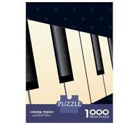 Puzzle Da 1000 Pezzi Per Adolescenti Puzzle Piano Keys Perspective Puzzle Fai Da Te Giocattoli Per Il Divertimento in Famiglia Per Compleanno, Natale 52x38cm/1000pcs