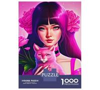 Puzzle Da 1000 Pezzi Per Adolescenti Puzzle Pink Beautiful Puzzle Per Adulti Gioco Per Famiglie Ma Divertente E Umoristico È Ideale Come Regalo 52x38cm/1000pcs