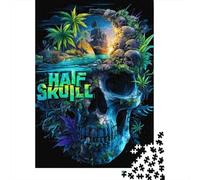 Puzzle Da 1000 Pezzi Per Adolescenti Puzzle Pirate Island Adventure Puzzle Fai Da Te Giocattoli Per Il Divertimento in Famiglia Per Compleanno, Natale 52x38cm/1000pcs