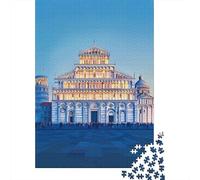 Puzzle Da 1000 Pezzi Per Adolescenti Puzzle Pisa Cathedral & Leaning Tower-1 Puzzle Fai Da Te Giocattoli Per Il Divertimento in Famiglia Per Compleanno, Natale 52x38cm/1000pcs