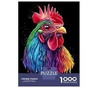 Puzzle Da 1000 Pezzi Per Adolescenti Puzzle Pop Art Rainbow Rhode Island Red Rooster Puzzle Per Adulti Gioco Per Famiglie Analisi E Logica Regali Di Compleanno E Unici 70x50cm/1000pcs