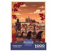 Puzzle Da 1000 Pezzi Per Adolescenti Puzzle Prague Travel Puzzle Per Adulti Giochi Rilassanti Taglio Di Precisione Difficile E Impegnativo 38x26cm/1000pcs