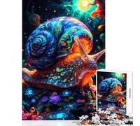 Puzzle da 1000 pezzi per adolescenti puzzle psichedelico a forma di lumaca giocattolo educativo regalo per compleanni gioco impossibile difficile e impegnativo dimensioni 50x75cm