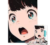 Puzzle da 1000 pezzi per adolescenti puzzle retrò con ragazza anime puzzle per adulti giocattolo decorativo da parete migliora la memoria compleanni e occasioni speciali (50x75cm)