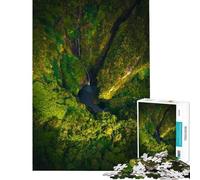 Puzzle da 1000 pezzi per adolescenti puzzle "Santuario Tropicale Segreto" per adulti gioco rompicapo regalo di compleanno regalo antistress (dimensioni 38x52cm)