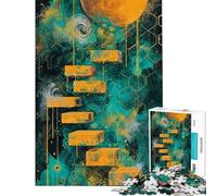 Puzzle da 1000 pezzi per adolescenti puzzle "Scala Cosmica" per adulti gioco rompicapo difficile regalo per amici e familiari (dimensioni 50x75cm)