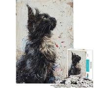 Puzzle da 1000 pezzi per adolescenti puzzle "Sguardo di Meraviglia" per adulti giocattolo decorativo da parete migliora la memoria riduce lo stress regalo (dimensioni 38x26cm)