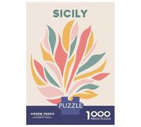 Puzzle Da 1000 Pezzi Per Adolescenti Puzzle Sicily Vacanza Italiana Puzzle Per Adulti Giochi Rilassanti Ma Divertenti E Umoristici È Ideale Come Regalo 38x26cm/1000pcs