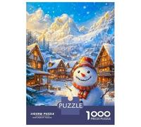 Puzzle Da 1000 Pezzi Per Adolescenti Puzzle Snowman Winter Wonderland Puzzle Per Adulti Gioco Per Famiglie Analisi E Logica Regali Di Compleanno E Unici 70x50cm/1000pcs