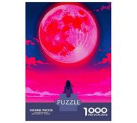 Puzzle Da 1000 Pezzi Per Adolescenti Puzzle Space Pink Girl Puzzle Per Adulti Gioco Pratico Migliora La Memoria Riduce Lo Stress Regali 38x26cm/1000pcs