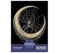 Puzzle Da 1000 Pezzi Per Adolescenti Puzzle Spider Moon Web Puzzle Giochi Per Famiglie Corsa Di Velocità Manuale Regali Di Compleanno E Unici 70x50cm/1000pcs