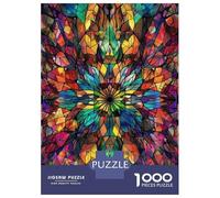 Puzzle Da 1000 Pezzi Per Adolescenti Puzzle Stained Glass Pattern Puzzle Giochi Per Famiglie Corsa Di Velocità Manuale Regali Di Compleanno E Unici 70x50cm/1000pcs