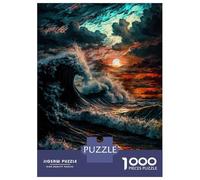 Puzzle Da 1000 Pezzi Per Adolescenti Puzzle Stormly Ocean V4 Puzzle Per Adolescenti Giochi Rilassanti Decorazione Perfetta Regali Di Compleanno E Unici 70x50cm/1000pcs