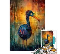 Puzzle da 1000 pezzi per adolescenti puzzle stravaganti con il dodo per adulti giocattoli fai da te regalo di compleanno per amici e familiari (dimensioni 50x75cm)
