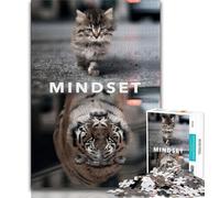 Puzzle da 1000 pezzi per adolescenti, puzzle sulla motivazione mentale, gioco stimolante, ideale come regalo per tutta la famiglia (dimensioni 38x26cm)