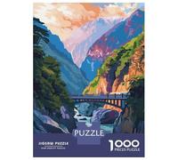 Puzzle Da 1000 Pezzi Per Adolescenti Puzzle Taroko National Park, Taiwan Illustration Puzzle Per Adulti Giocattolo Decorazione Da Parete Decorazione Da Parete Compleanno 38x26cm/1000p