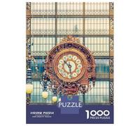 Puzzle Da 1000 Pezzi Per Adolescenti Puzzle The Clock Per Adulti Gioco Per Famiglie Analisi E Logica Aiuta Ad Allenare Il Cervello 38x26cm/1000pcs