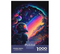 Puzzle Da 1000 Pezzi Per Adolescenti Puzzle The Last Astronaut Puzzle Per Adulti Giochi Rilassanti Arte Da Parete Regali Unici Per Compleanno 52x38cm/1000pcs