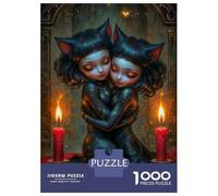 Puzzle Da 1000 Pezzi Per Adolescenti Puzzle The Lovers Tarot Card Puzzle Per Adulti Giochi Rilassanti Che Migliorano La Memoria Regali Di Compleanno E Unici 70x50cm/1000pcs