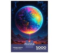 Puzzle Da 1000 Pezzi Per Adolescenti Puzzle The Rainbow Planet Earth Puzzle Per Adulti Giocattolo Decorazione Da Parete Antistress Compleanno E Regali 52x38cm/1000pcs