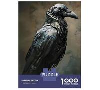 Puzzle Da 1000 Pezzi Per Adolescenti Puzzle The Raven Abstract Metal Puzzle Per Adulti Gioco Pratico Ma Divertente E Umoristico Aiuta Ad Allenare Il Cervello 70x50cm/1000pcs
