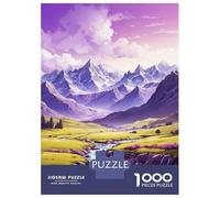 Puzzle Da 1000 Pezzi Per Adolescenti Puzzle The River in The Mountains Puzzle Per Adulti Giochi Rilassanti Ma Divertenti E Umoristici È Ideale Come Regalo 52x38cm/1000pcs